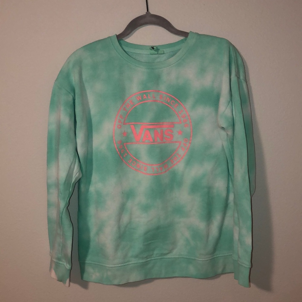 Vans tie dye sweatshirt